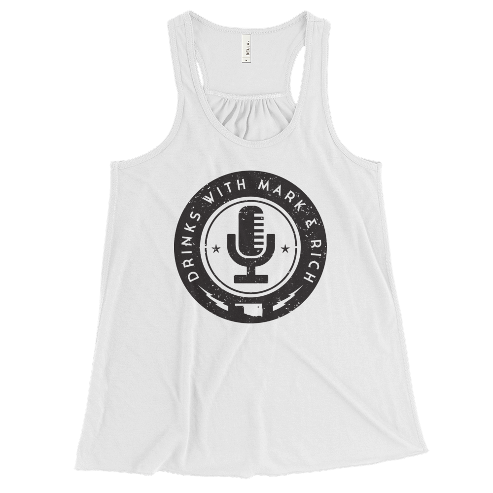 Drinks With Mark and Rich Women's Flowy Racerback Tank - Image 3
